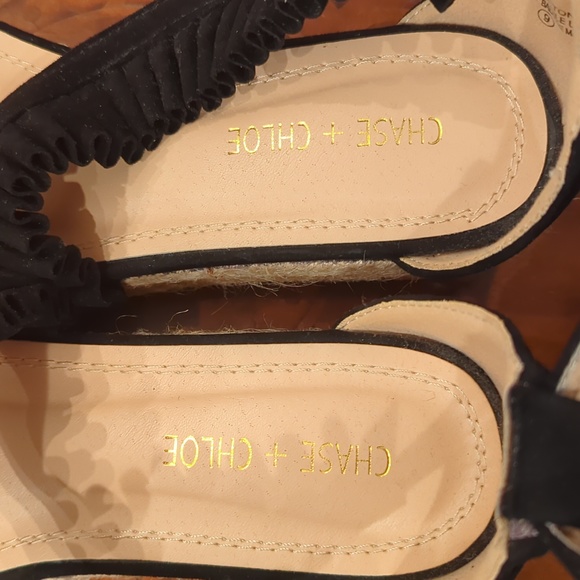 Chase+Chloe by Macy's Wedge Sandals size 9 - Picture 5 of 10